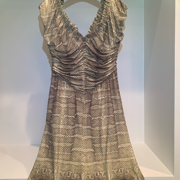 Roberto Cavalli Ruched Minidress - Picture 2 of 5